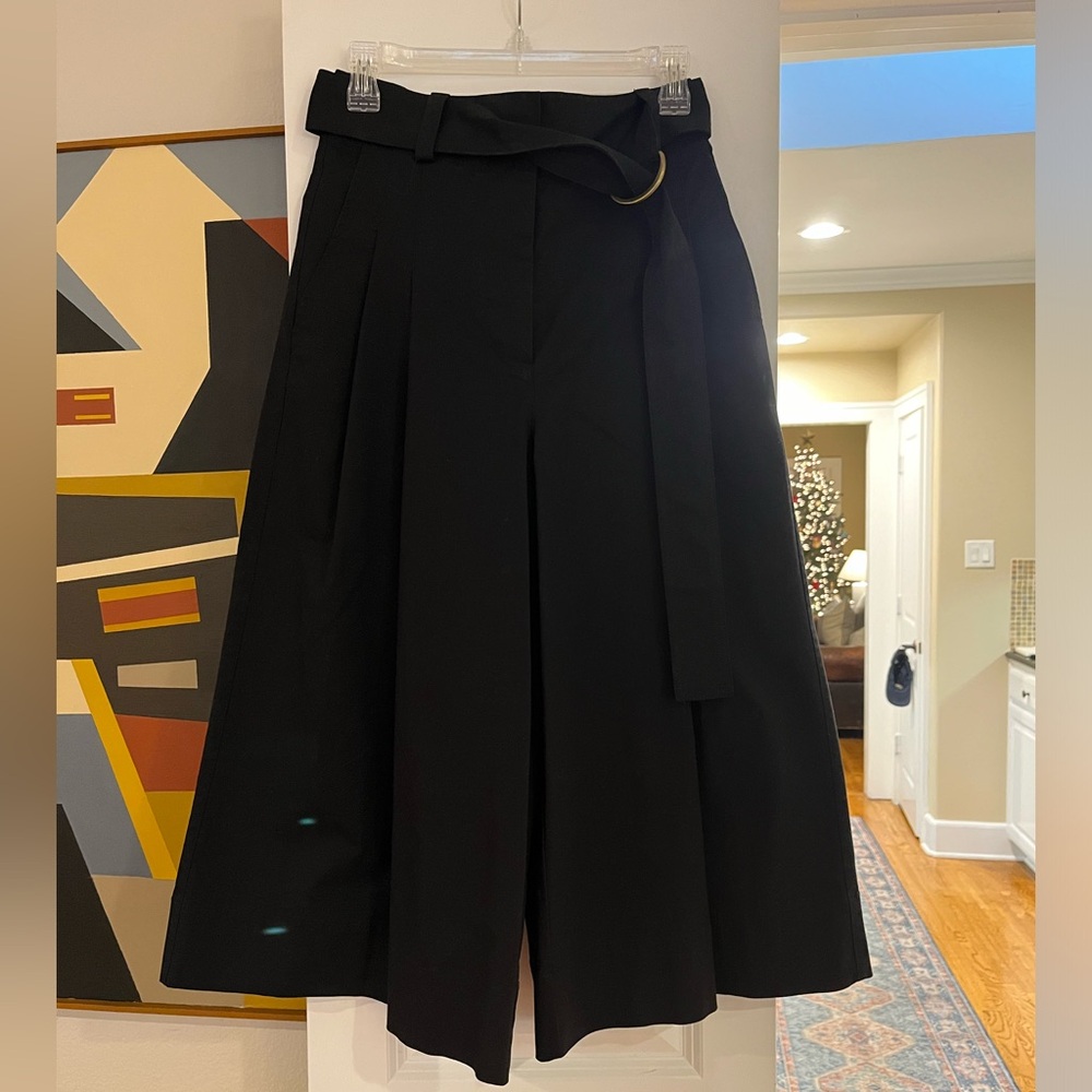 NWT Ulla Johnson Shelby Culotte size 2 in Noir Black